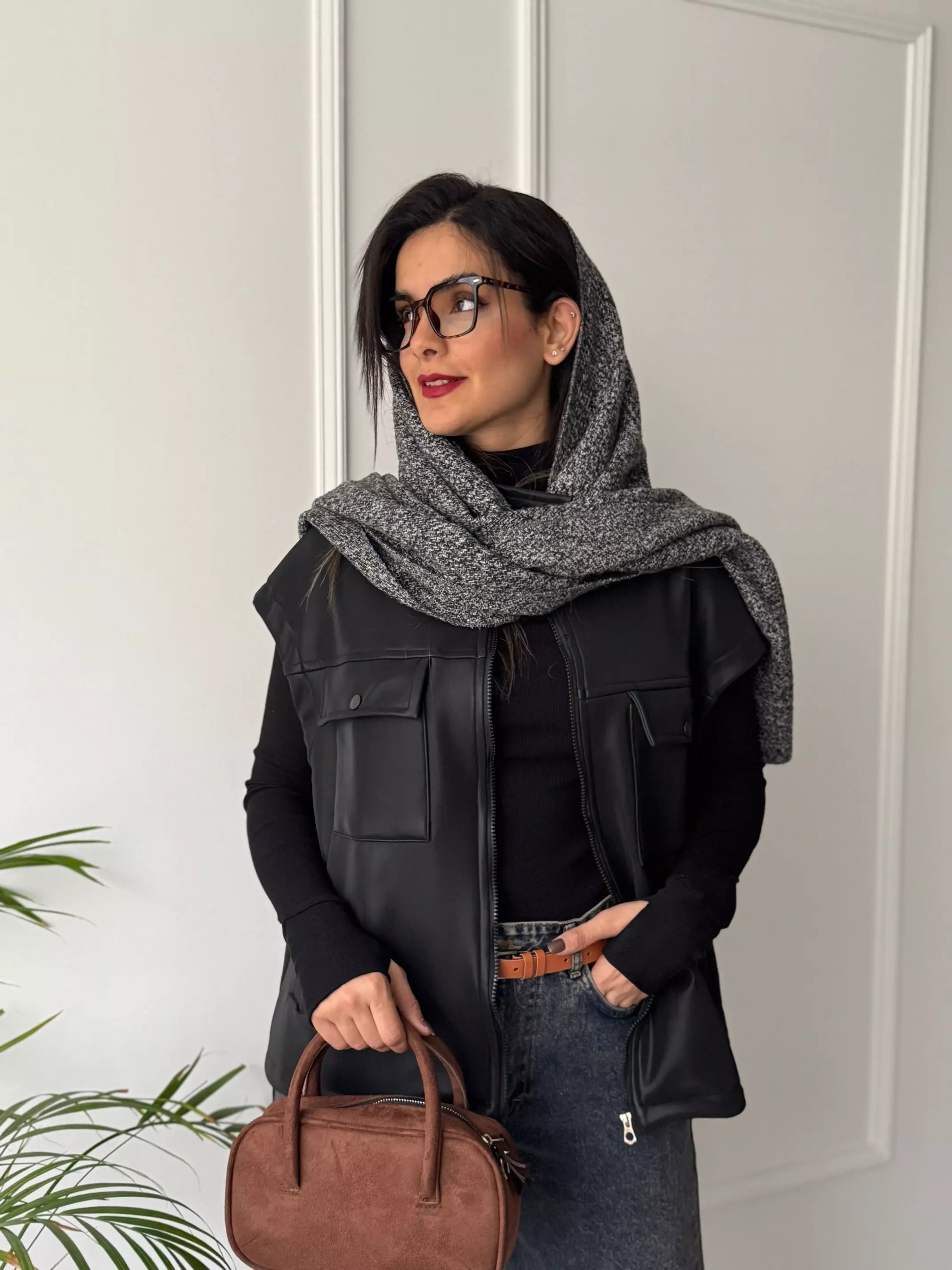 وست چرم اسپرت